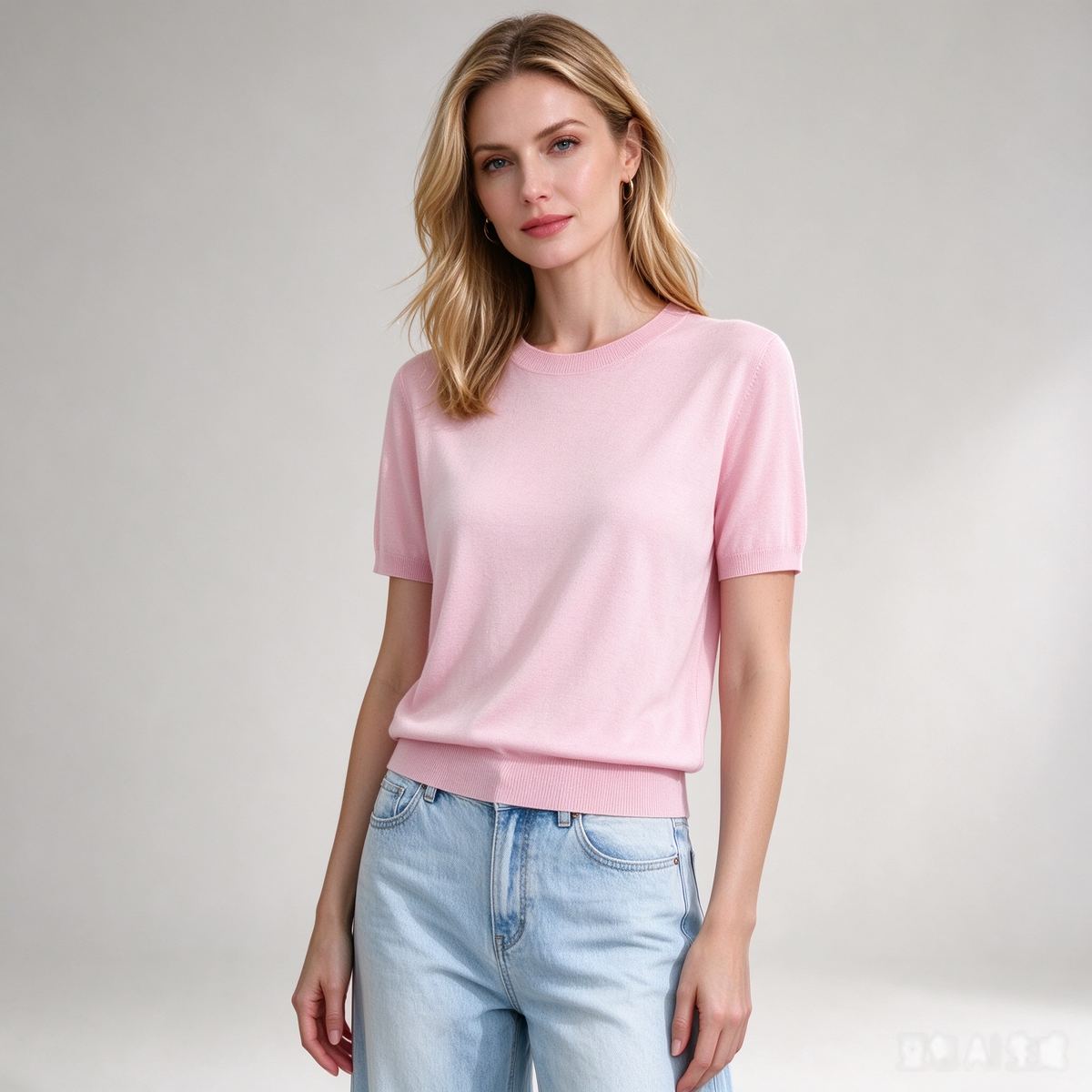16-gauge 100% merino wool sweater, SOFTEX style JFB08, 132 g at size M